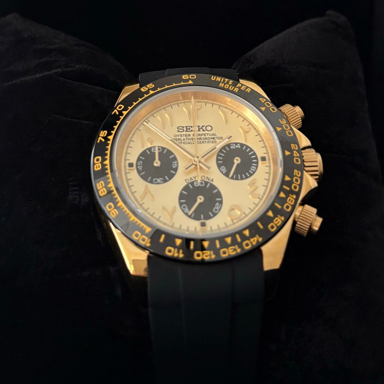 SZR Daytona Arabic Dial Or Jaune